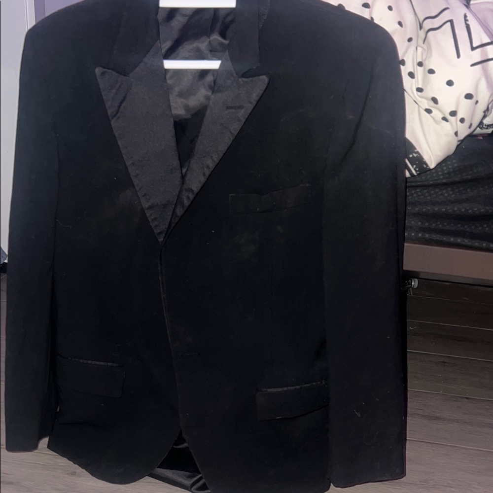 Elegant Black Men's Tuxedo Jacket